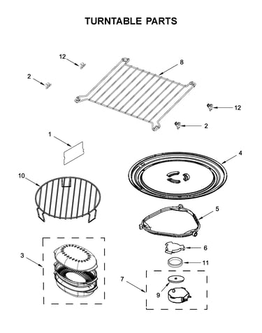 Turntable parts