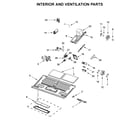 Maytag MMV6190FB0 interior and ventilation parts diagram
