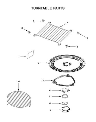 Turntable parts