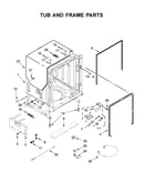 Tub and frame parts