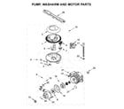 Maytag MDB7979SHZ0 pump, washarm and motor parts diagram