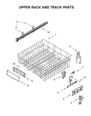 Upper rack and track parts
