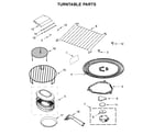 KitchenAid KMHP519ESS0 turntable parts diagram
