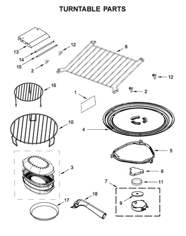 Turntable parts