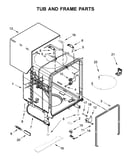 Tub and frame parts