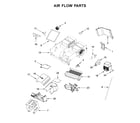 KitchenAid KMHP519ESS1 air flow parts diagram