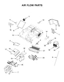 Air flow parts