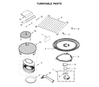 KitchenAid KMHP519ESS2 turntable parts diagram