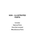 Optional parts (not included)