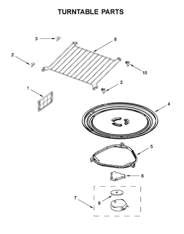 Turntable parts