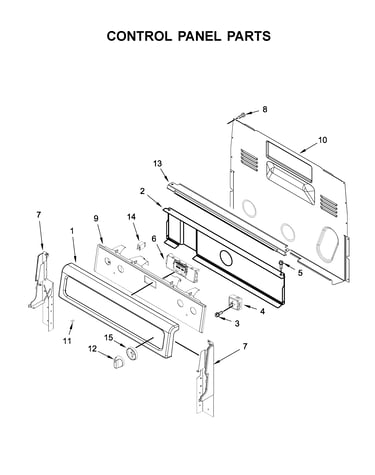 Control panel parts