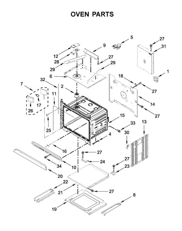 Oven parts