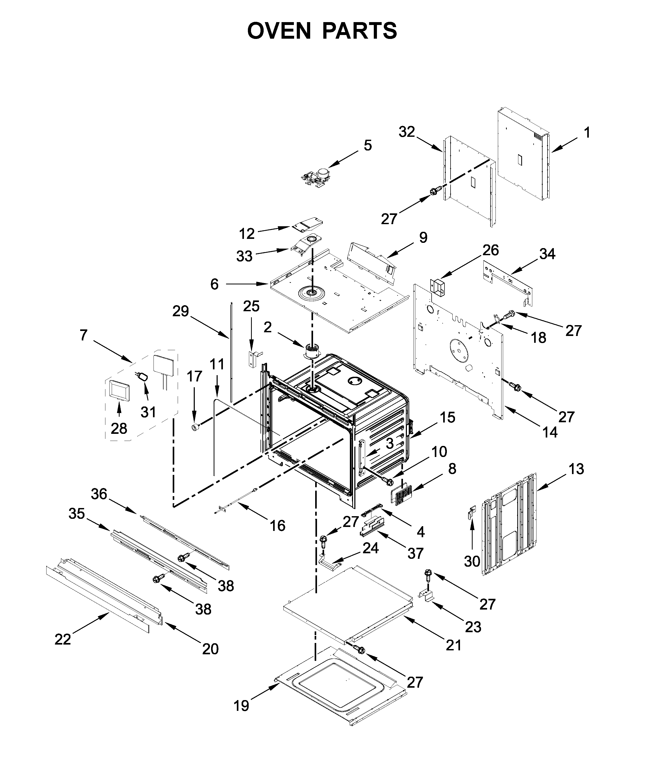 Oven parts