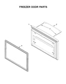 Freezer door parts