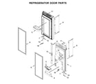 Ikea IX7DDEXGZ002 refrigerator door parts diagram