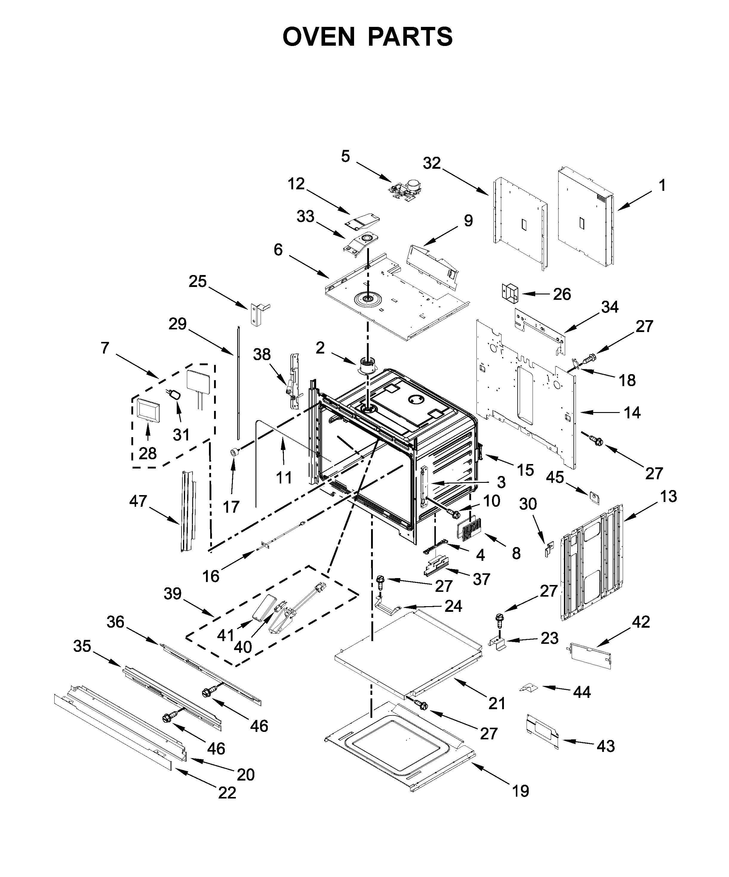 Oven parts