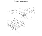 Jenn-Air JBS7524BS1 control panel parts diagram