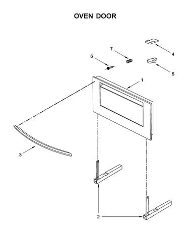 Oven door