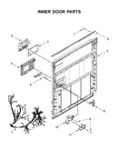 Inner door parts