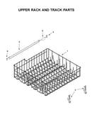 Upper rack and track parts