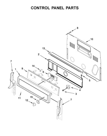 Control panel parts