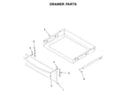 Whirlpool WFE745H0FS2 drawer parts diagram