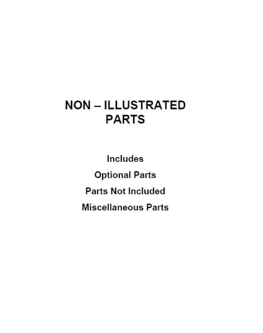 Optional parts (not included)
