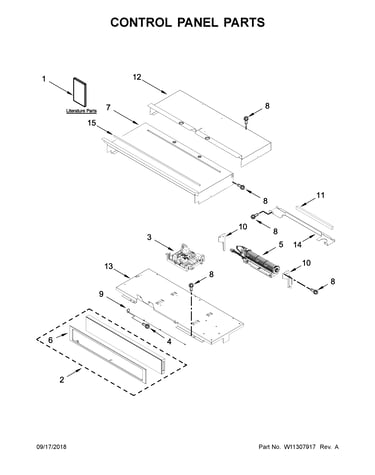 Control panel parts