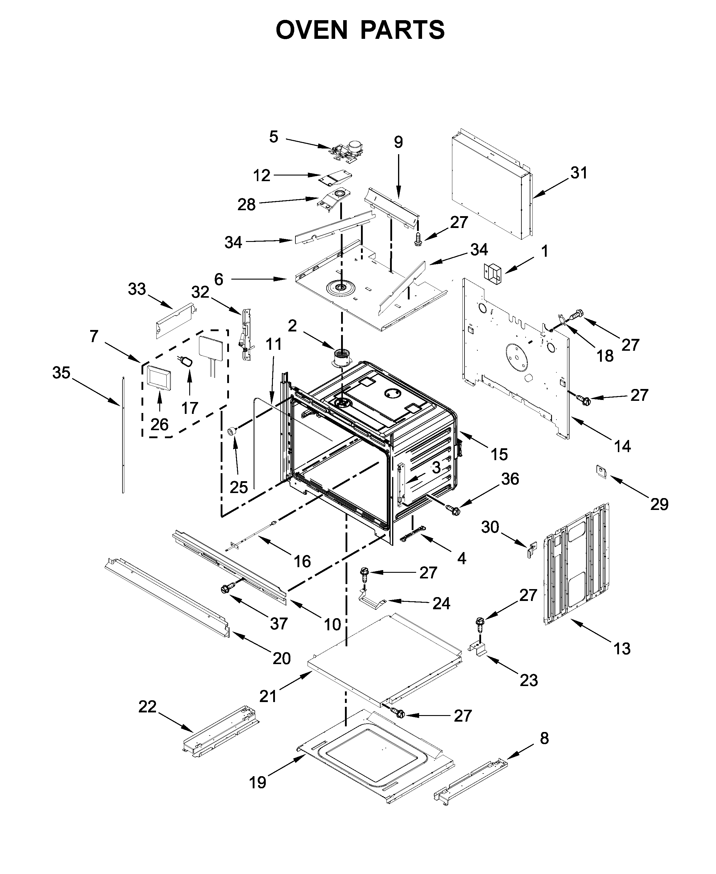 Oven parts