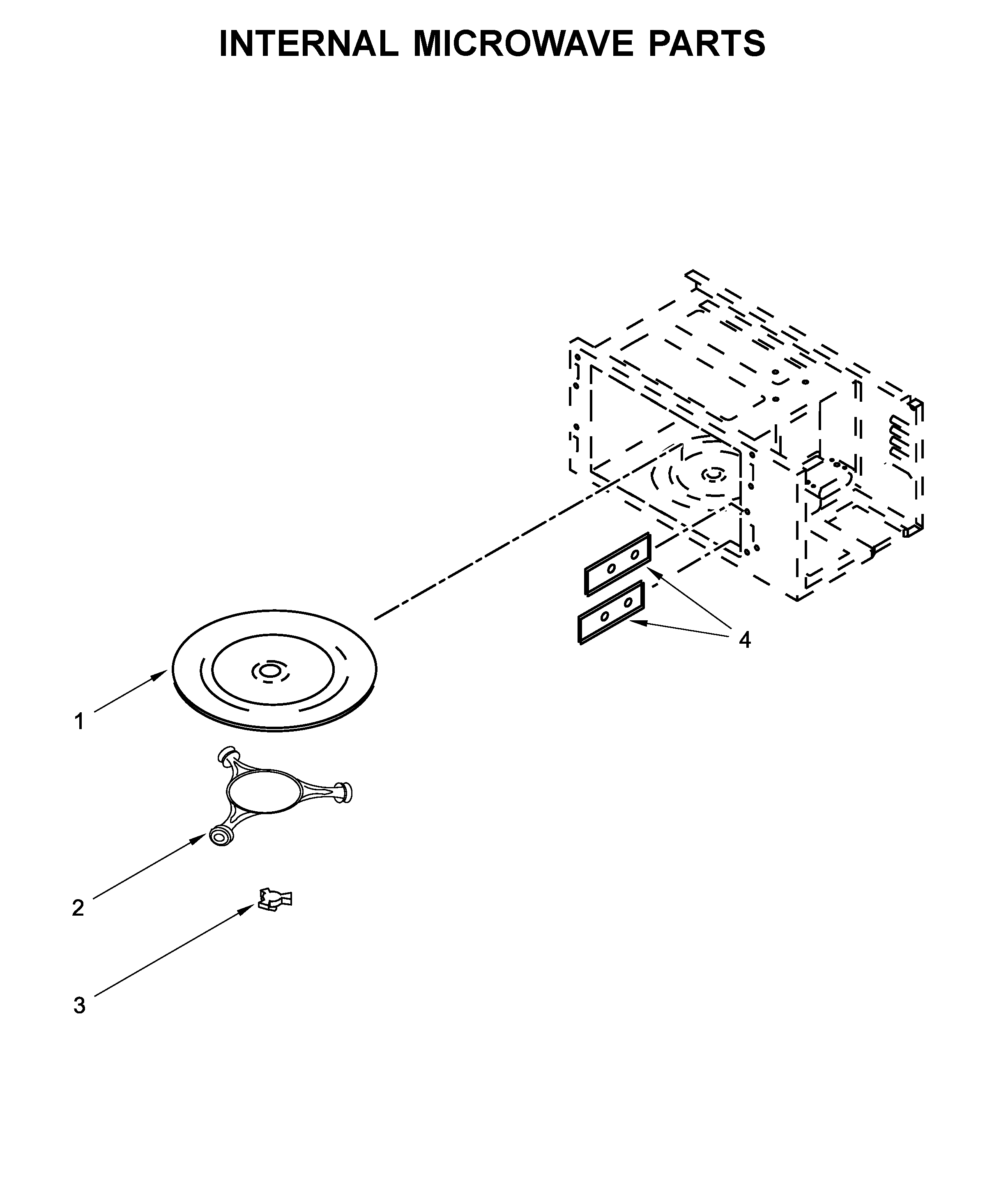 Internal microwave parts