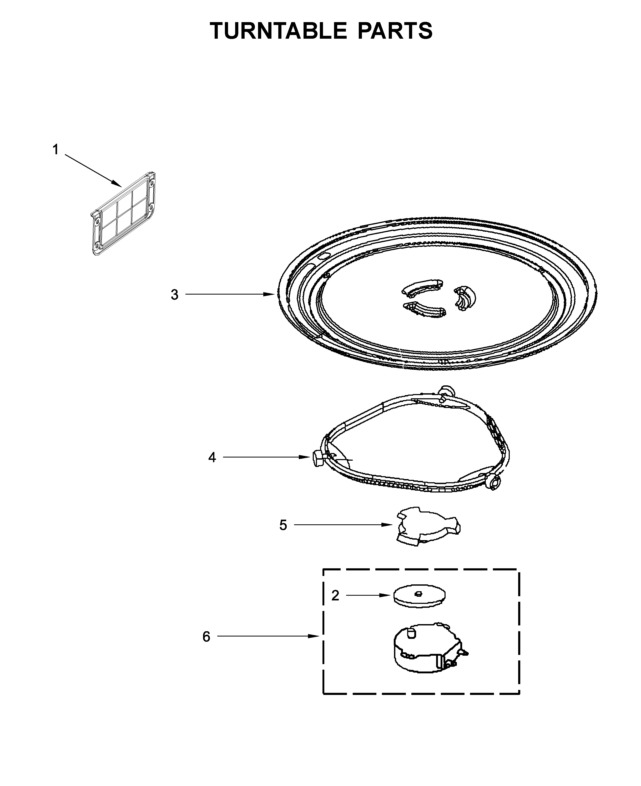 TURNTABLE PARTS