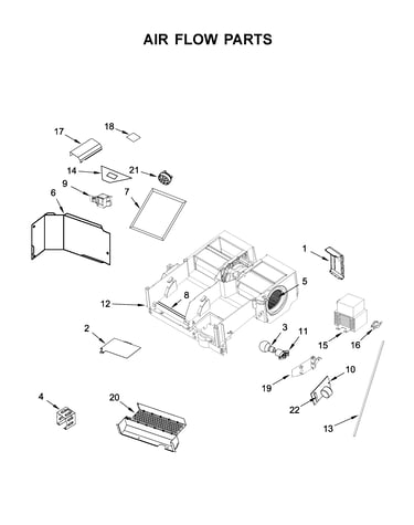 Air flow parts