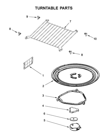 Turntable parts