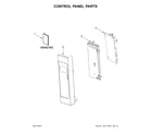 Maytag YMMV4205FB0 control panel parts diagram