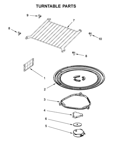 Turntable parts