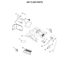 Maytag MMV4205DE3 air flow parts diagram
