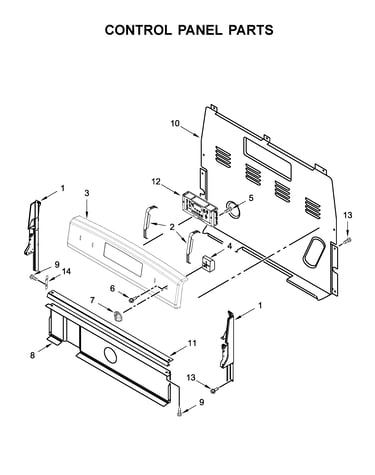 Control panel parts