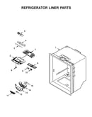 Refrigerator liner parts