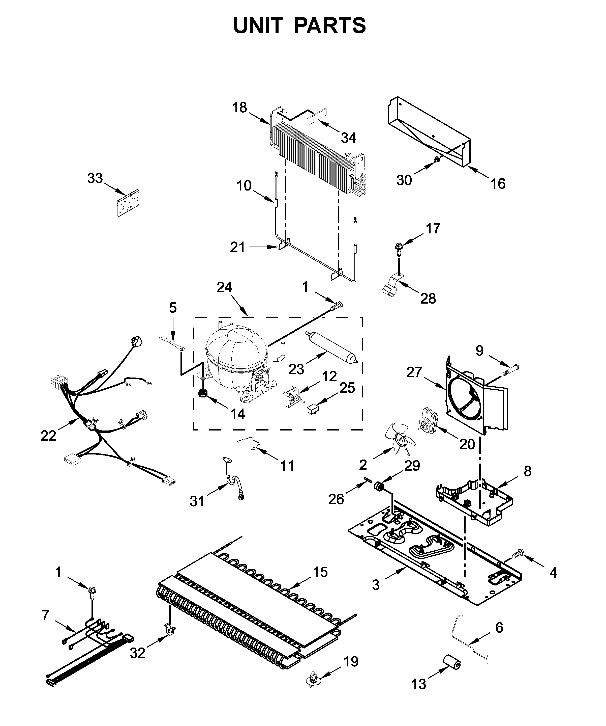 Unit parts