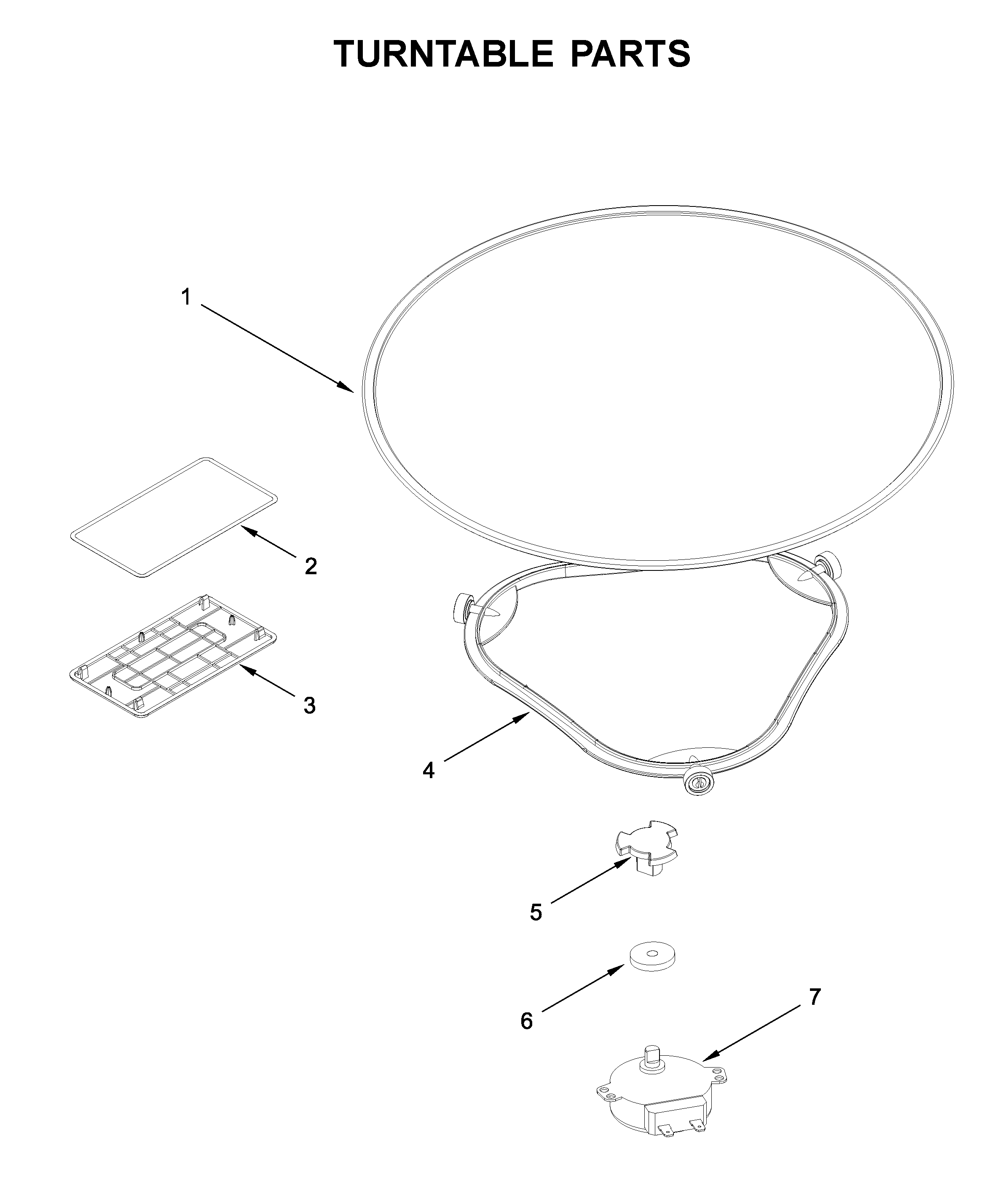 Turntable parts