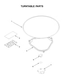 Turntable parts