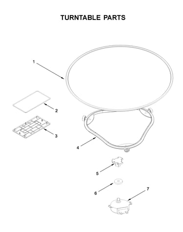 Turntable parts