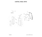 Whirlpool WML55011HS2 control panel parts diagram