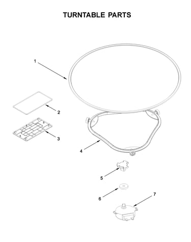 Turntable parts