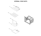 Whirlpool WOD51EC7HS01 internal oven parts diagram