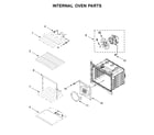 Whirlpool WOS72EC7HV01 internal oven parts diagram