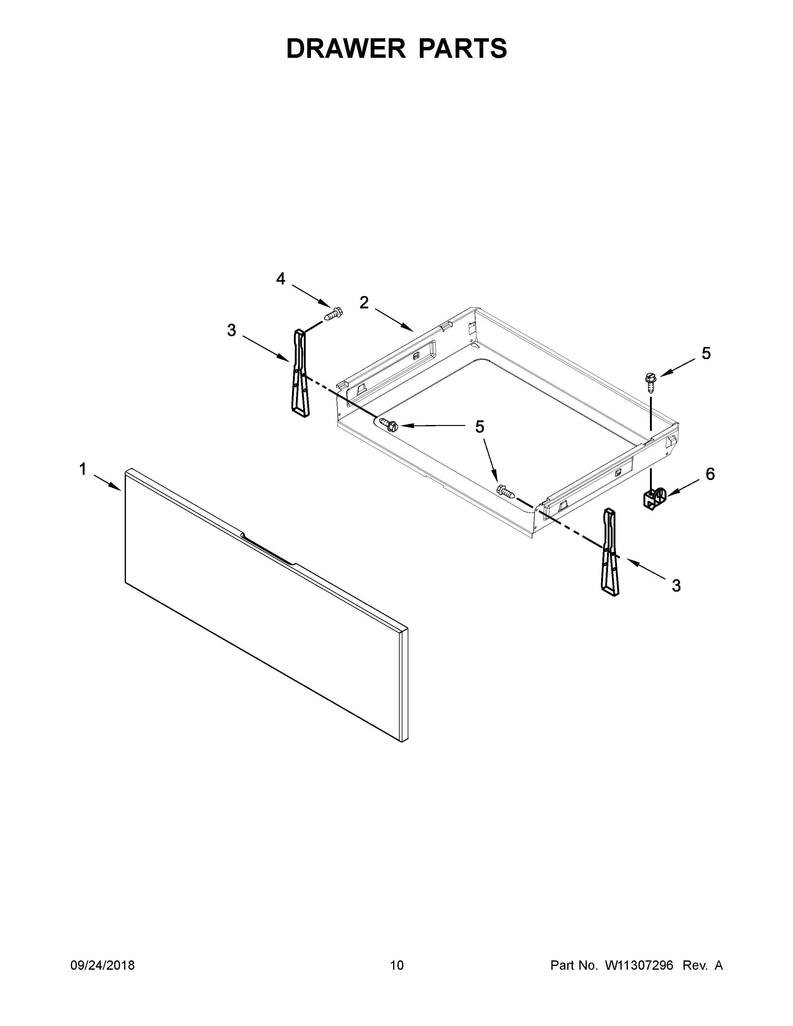 Drawer parts