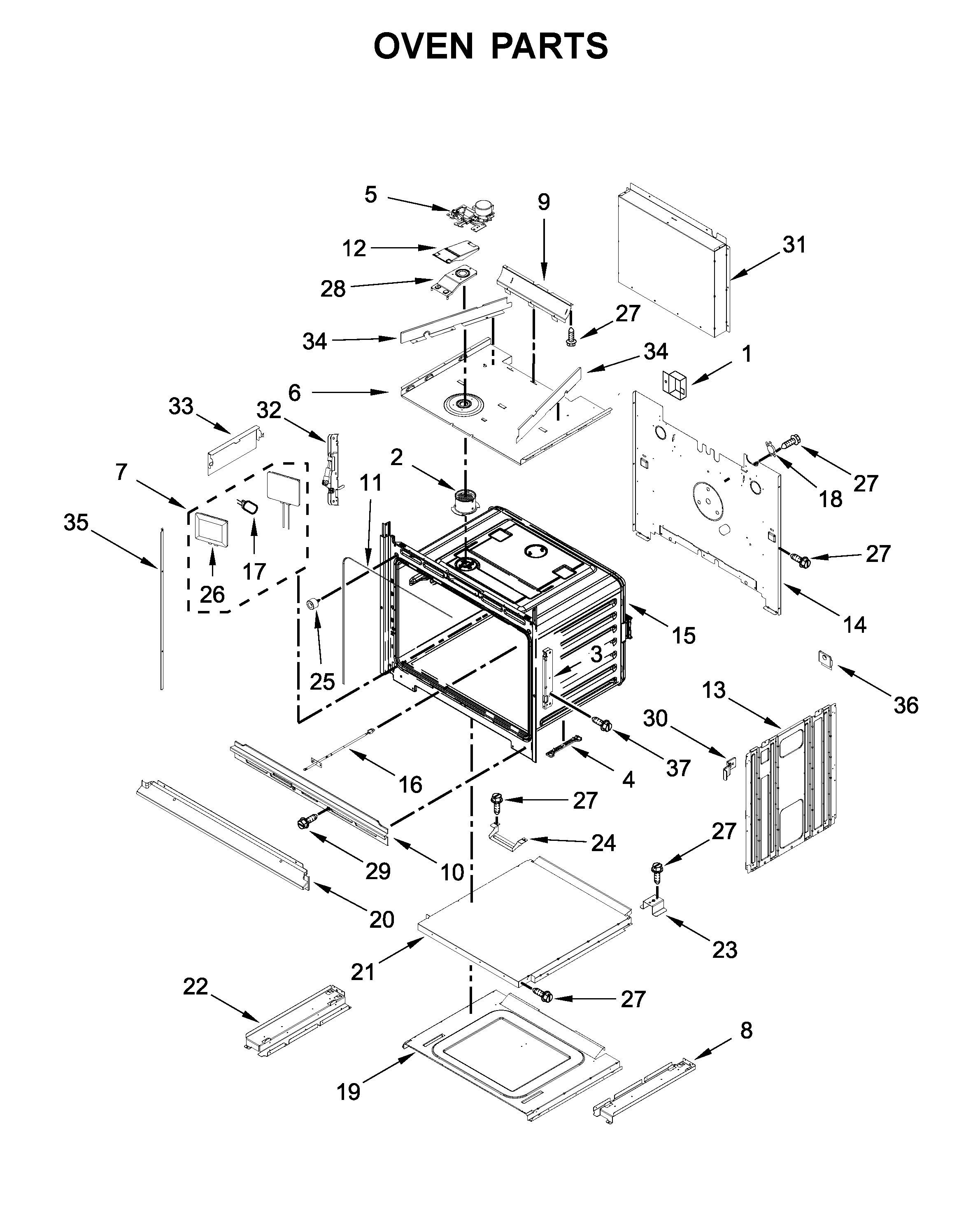 Oven parts