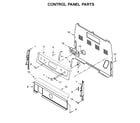 Whirlpool WFE320M0ES2 control panel parts diagram