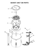 Basket and tub parts